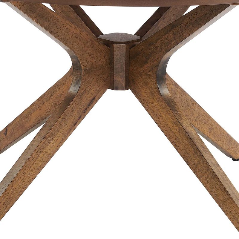 Modway Crossroads Round Wood Coffee Table