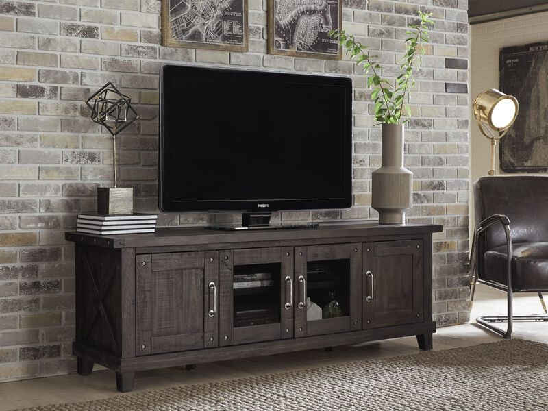 Yosemite Solid Wood Media Console in Cafe