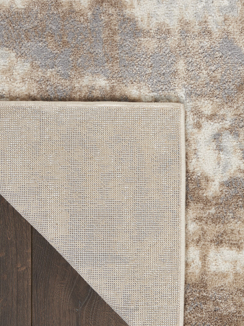 Elation ETN07 Gray/Ivory 2'3" x 7'6" Rug