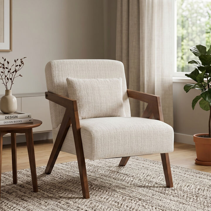 Dexnur Mid-Century Modern Accent Chair