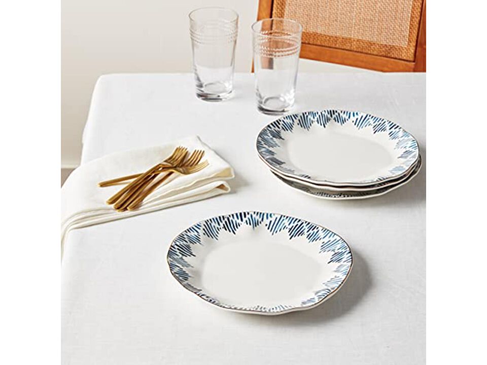 Lenox Blue Bay 4-Piece Set Dinner Plates