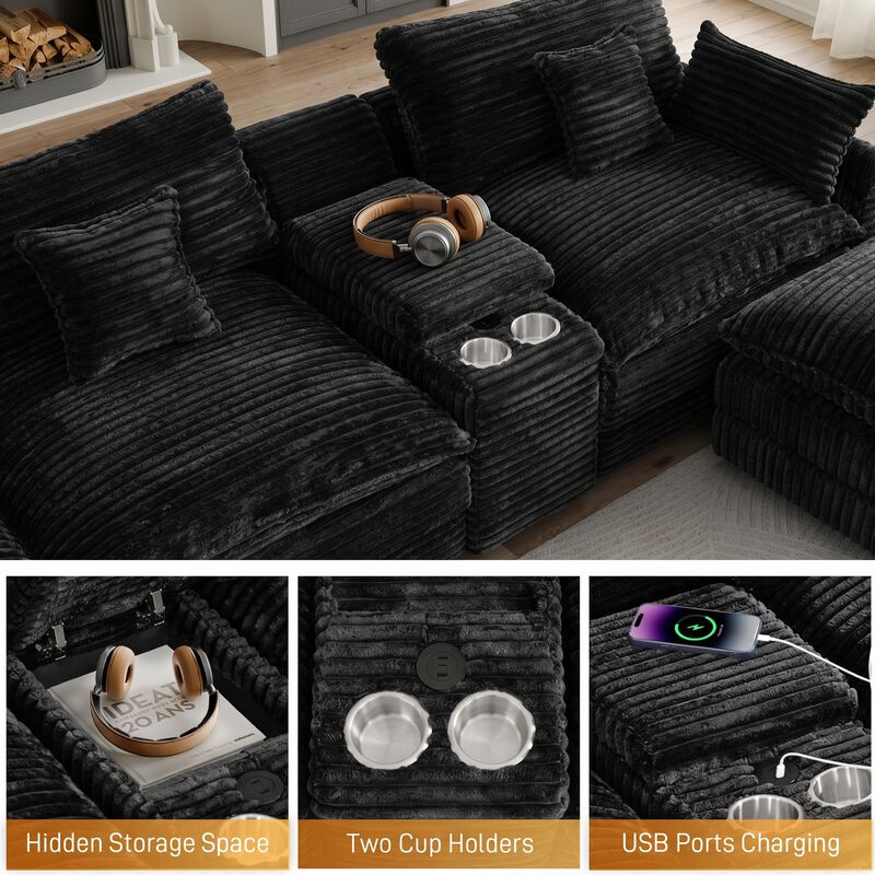 Plosbe U Shaped Sectional image number 3