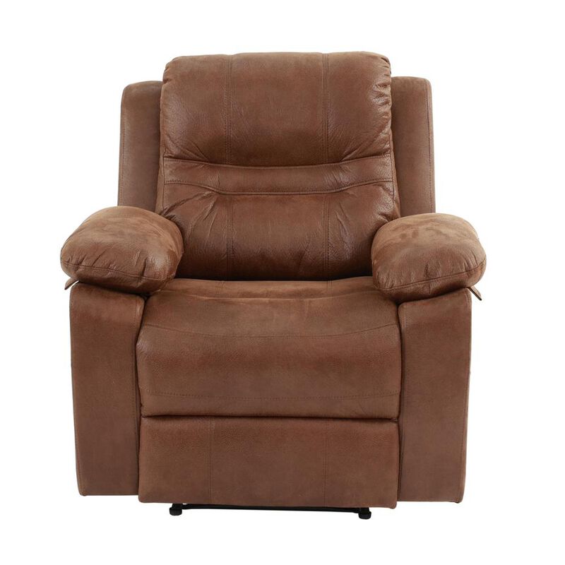 Poundex Power Recliner-Dark Brown