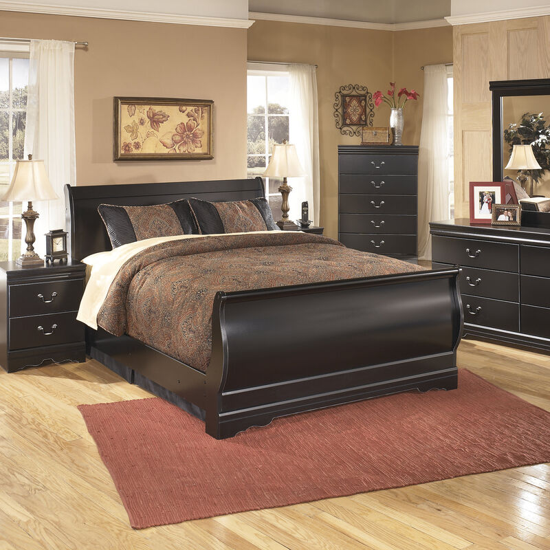 Huey Vineyard Queen Sleigh Bed image number 2