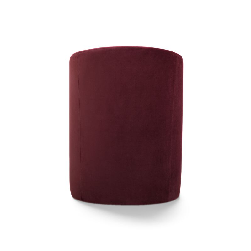 Seraphina Chocolate Brown Performance Velvet Dining Chair image number 3