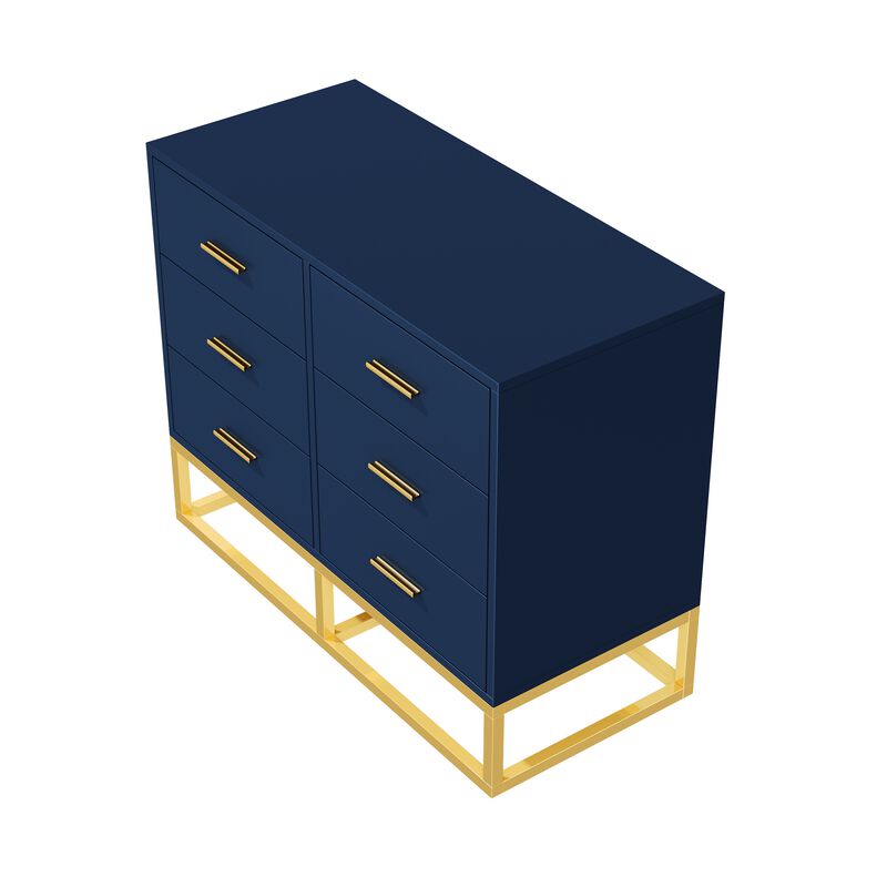 Gwumup Modern 6 Drawer Dresser image number 6