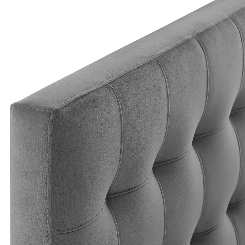 Modway - Lily Biscuit Tufted Twin Performance Velvet Headboard image number 5