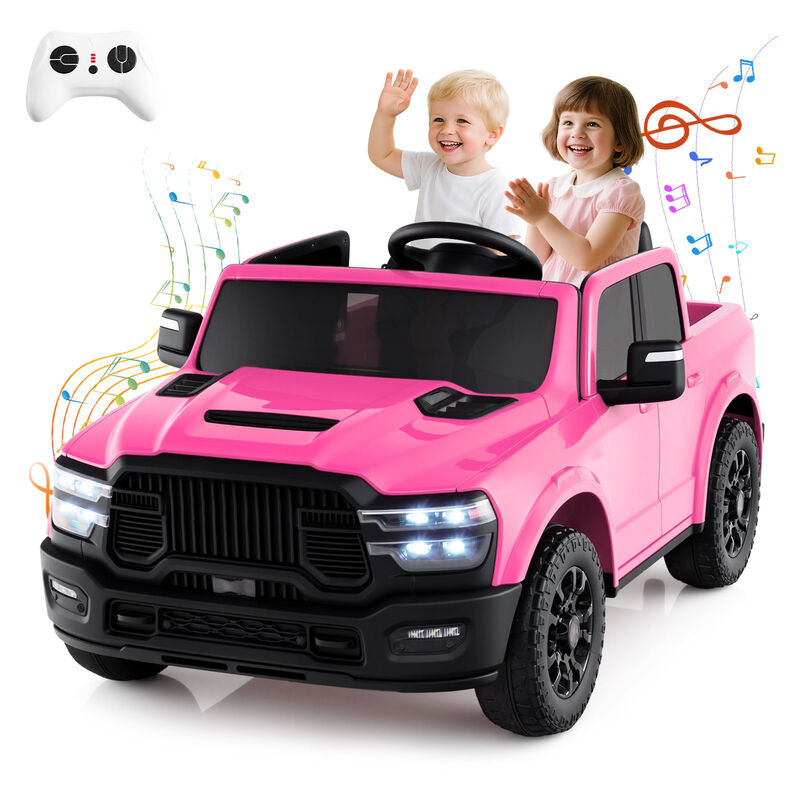 2 Seater Electric Ride On Truck for Big Kids with Remote and Music for Backyard image number 5