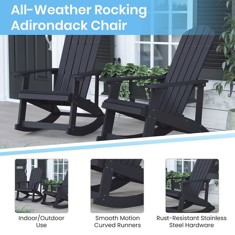 Adirondack Rocking Chair in Set of 2 image number 8
