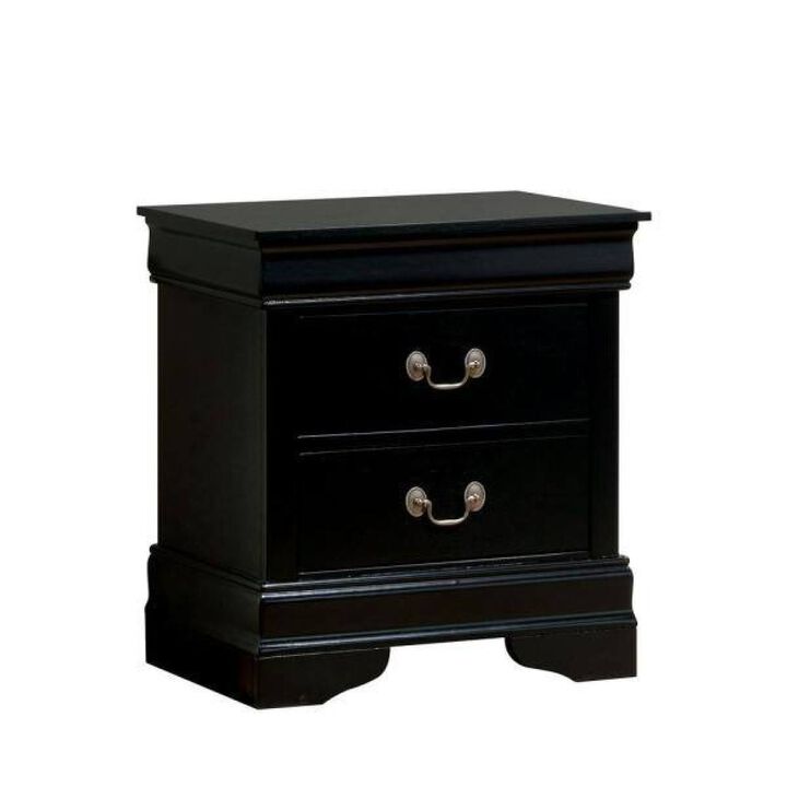 Streamdale 1-Drawer Solid Wood Nightstand