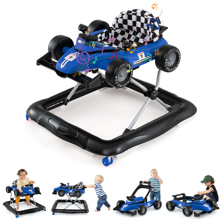 4-in-1 Baby Walker and Activity Center – Music, Adjustable Height & Interactive Play