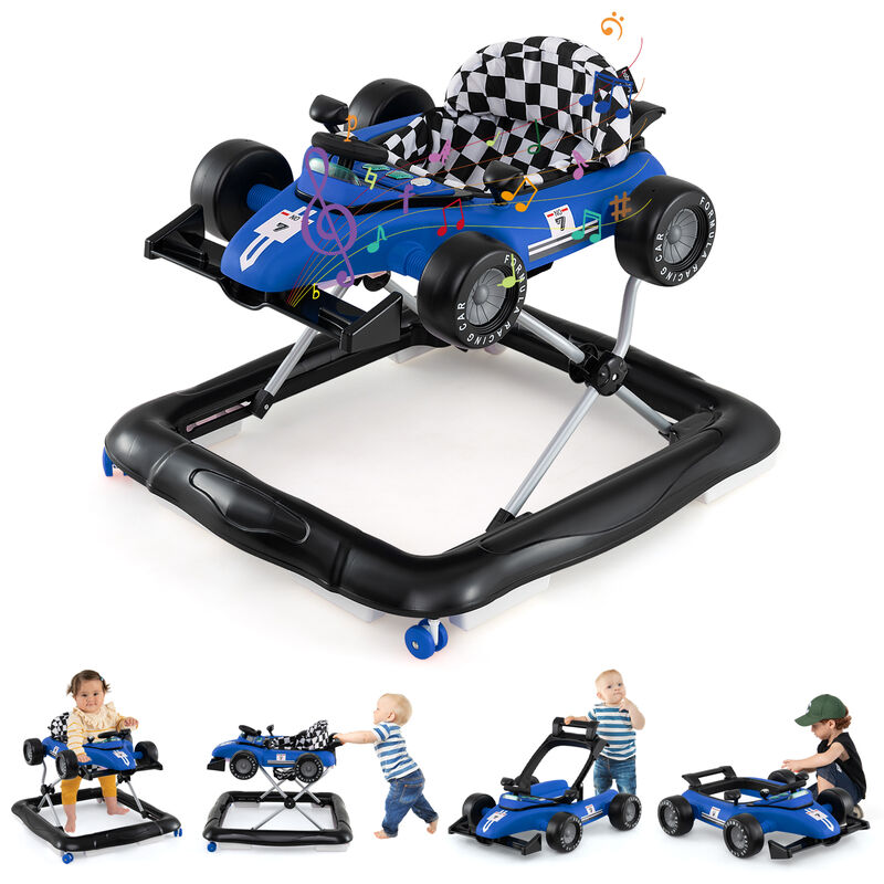 4-in-1 Baby Walker and Activity Center – Music, Adjustable Height & Interactive Play