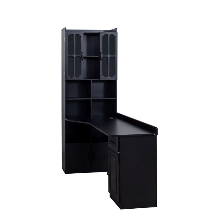 Jutkle L-Shaped Corner Computer Desk