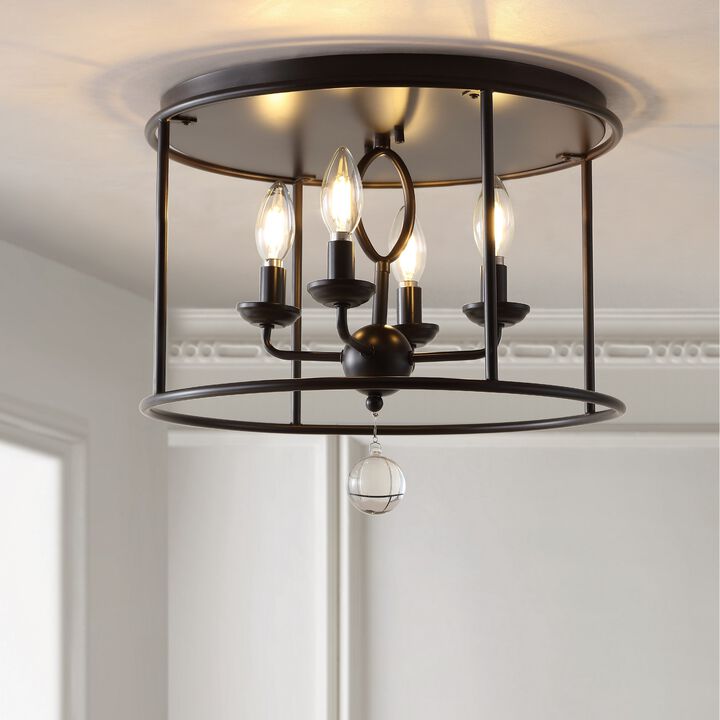 Alma Metal LED Flush Mount