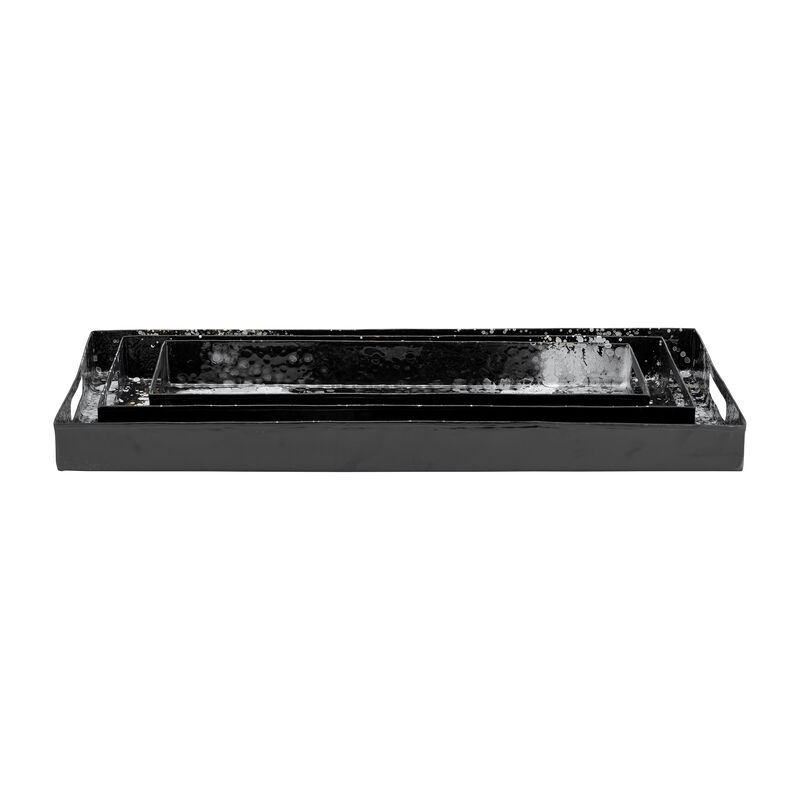 Metal S/3 Rectangular Trays image number 2