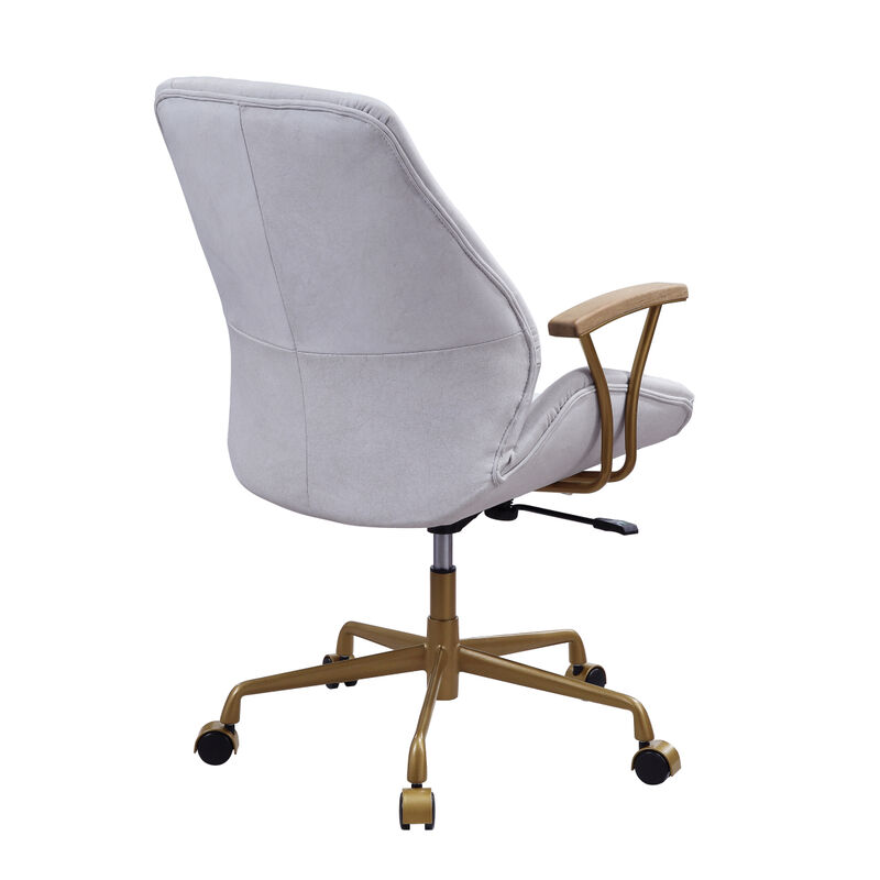 Hamilton Office Chair in Vintage White Finish