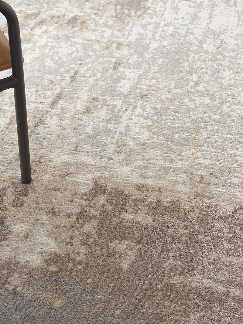 Elation ETN07 Gray/Ivory 9' x 12' Rug