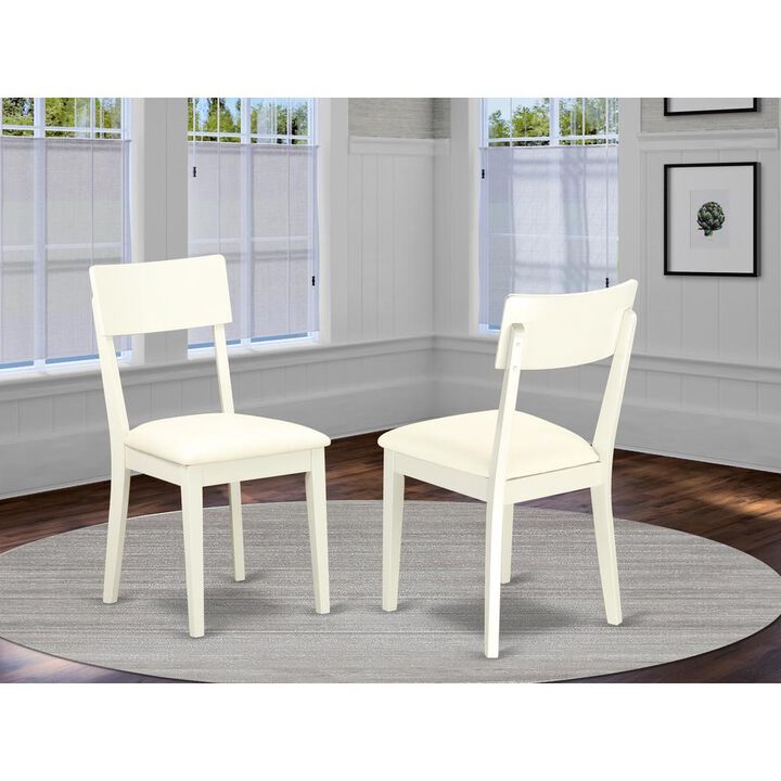 Dining Chair Linen White, ADC-LWH-LC
