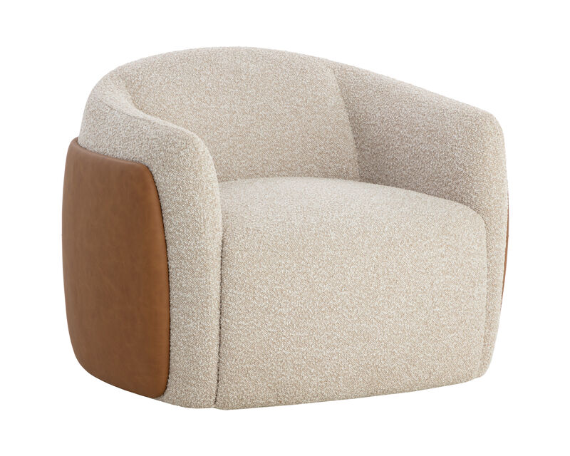 Caris Swivel Lounge Chair image number 1
