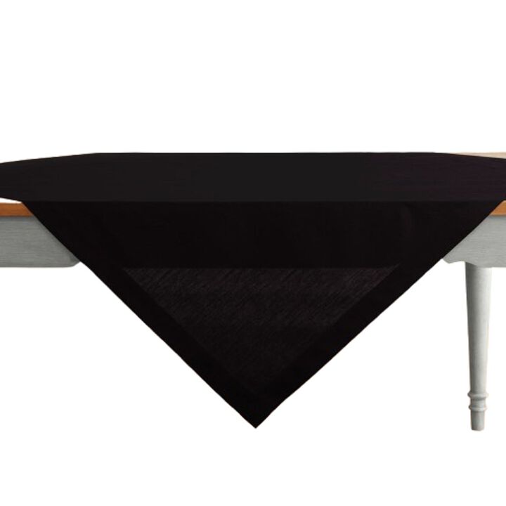 Cotton Linen Table Throw - Dru - Cotton Linen Plain