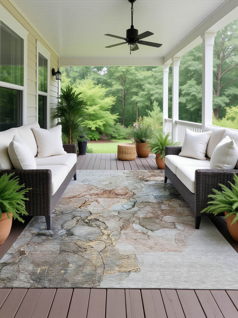 Odyssey OY12 Tan 3' x 5' Rug