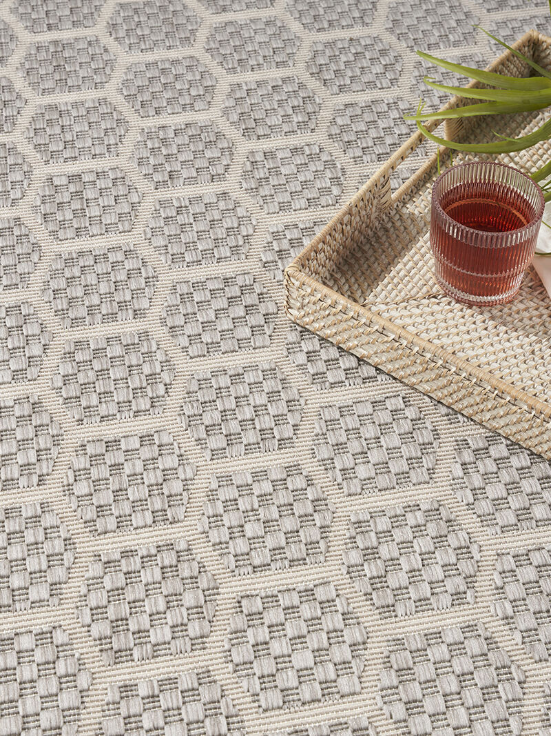 Twist Reversible TWS01 Gray 4' x 6' Rug