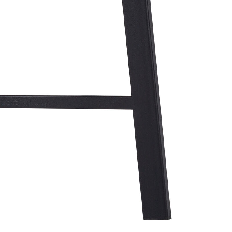 Monarch Specialties I 7525 Computer Desk, Home Office, Laptop, Storage Shelves, 48"L, Work, Metal, Laminate, Brown, Black, Contemporary, Modern