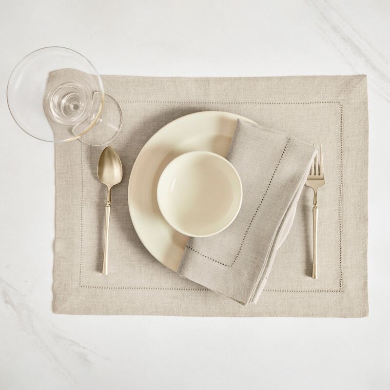 Linen Dinner Napkins - Sonoma Hemstitch image number 1