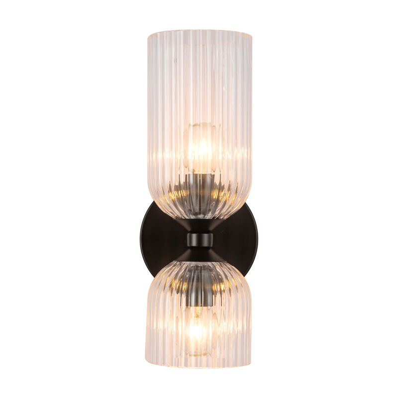 Nelly 12-in Socket Damp-Rated Wall/Vanity Light image number 0