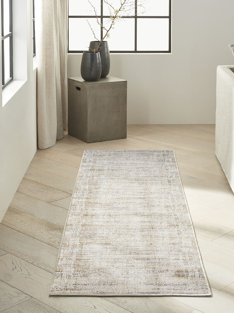 CK078 Summit SUM03 Natural/Ivory 2'2" x 10' Rug image number 4
