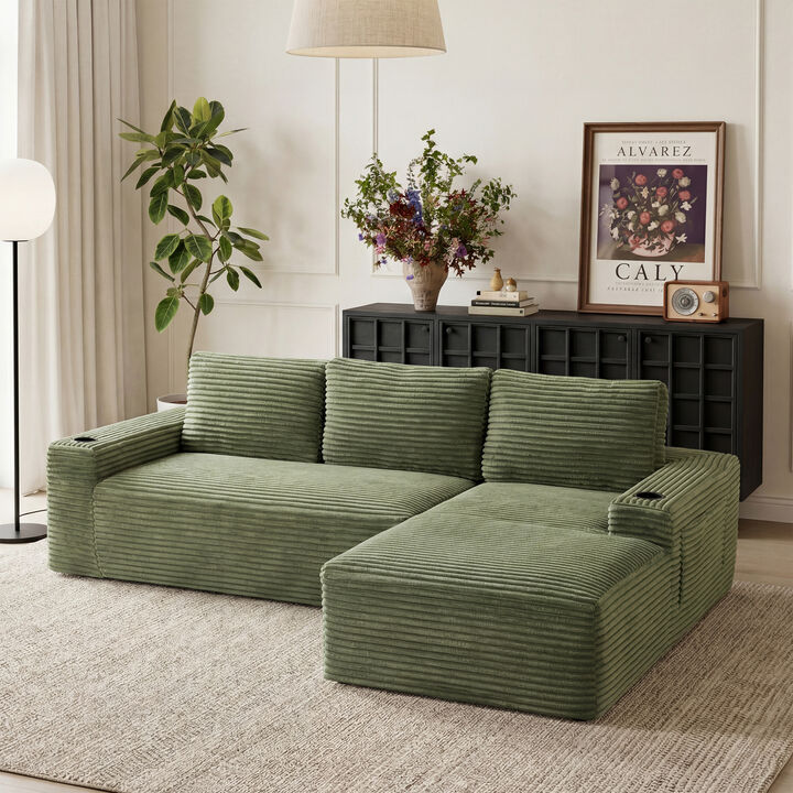 Soscik 104" Cloud Sectional