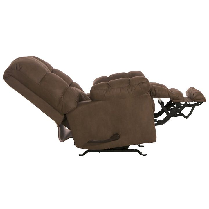 Catnapper Machado Oversized Chaise Rocker Recliner with X-tra Extension Footrest