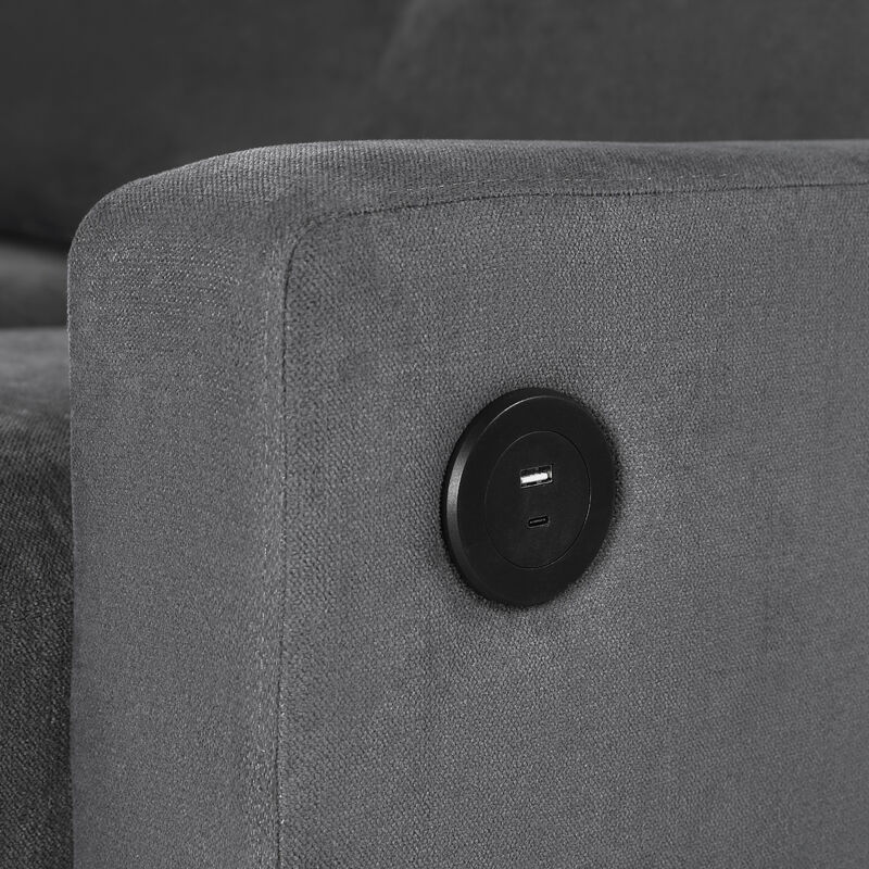 Merax Sectional Sofa Convertible Sectional Sofa U-shaped Sofa