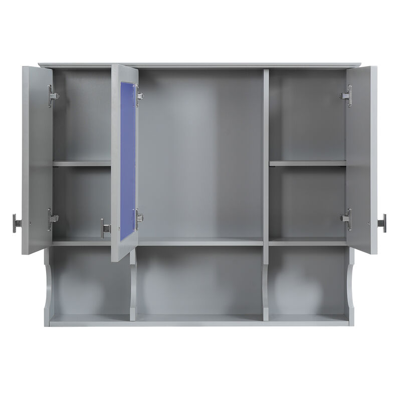 ELEMENT ACE Wall Mounted Medicine Cabinet with Adjustable Shelves and Soft Close Doors image number 9