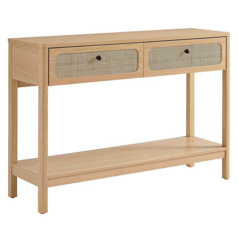 Chaucer Wood Entryway Console Table image number 0