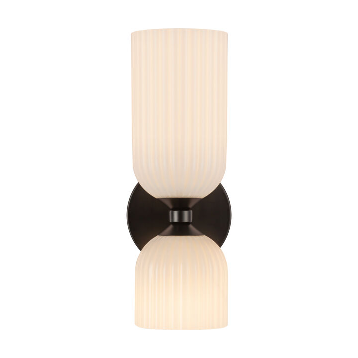 Nelly 12-in Socket Damp-Rated Wall/Vanity Light