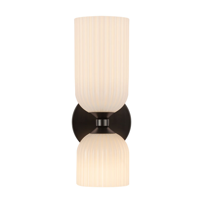 Nelly 12-in Socket Damp-Rated Wall/Vanity Light image number 0