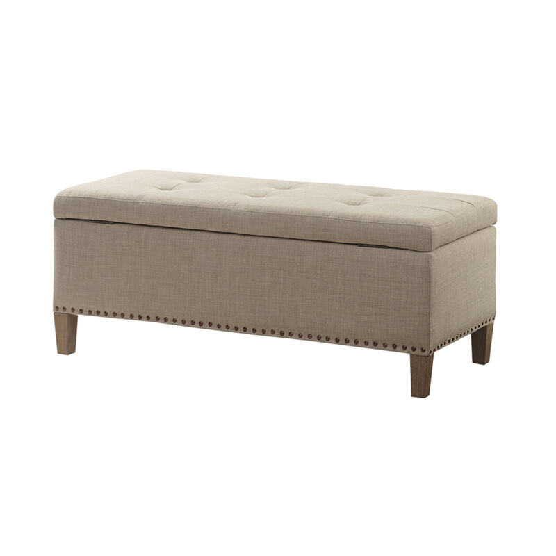 Shandra II Tufted Top Storage Bench