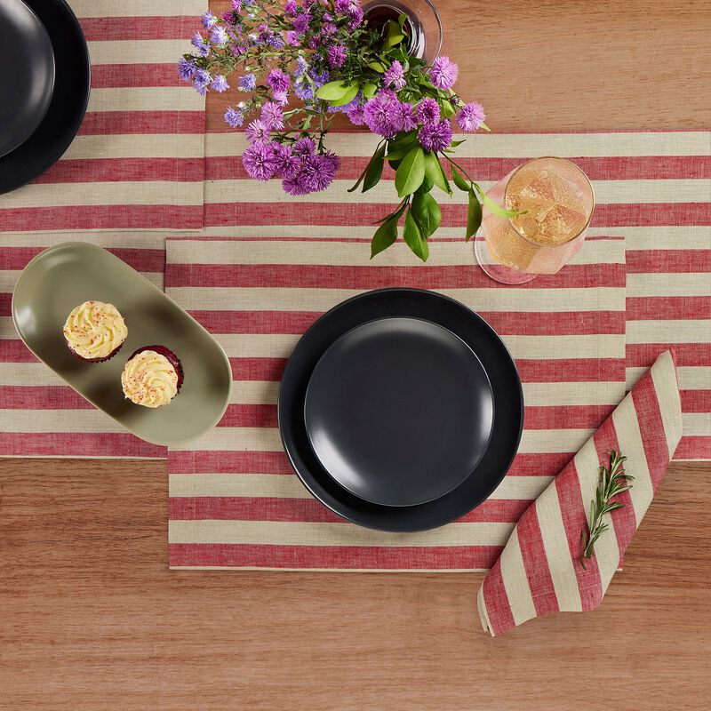 Linen Placemats - Sorrento Stripe