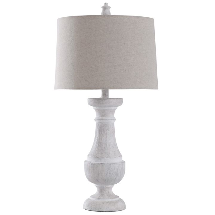 Prussia White Table Lamp (Set of 2)