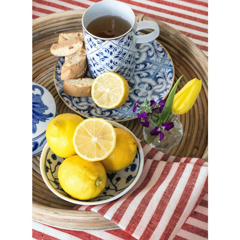 Linen Tablecloth - Amalfi Stripe