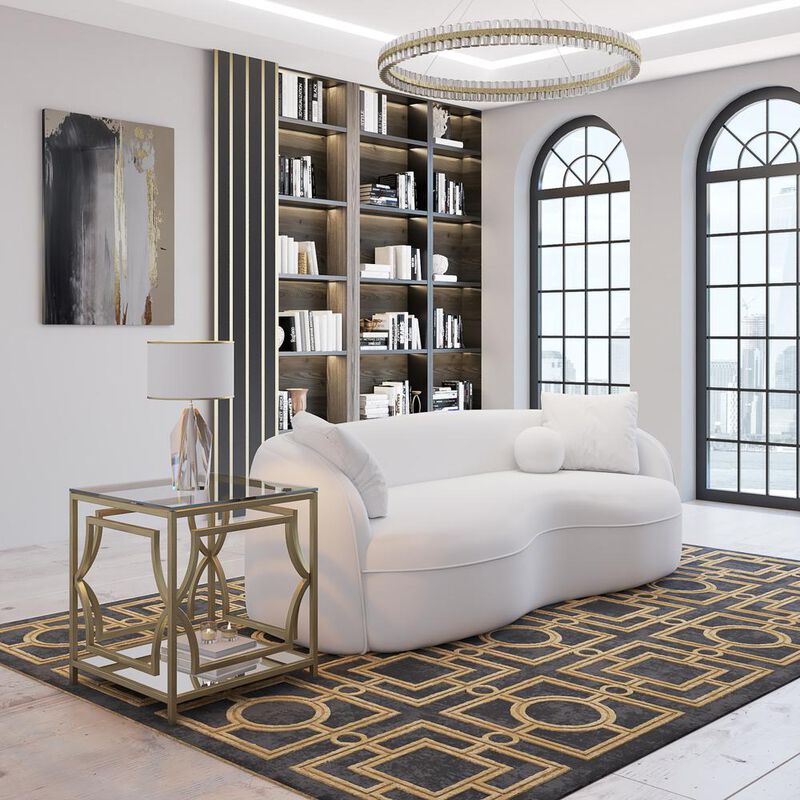 Bristol Side Table Brass