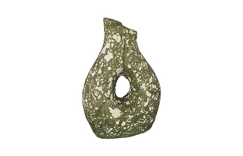 Olive Oil Green Small Vase image number 2