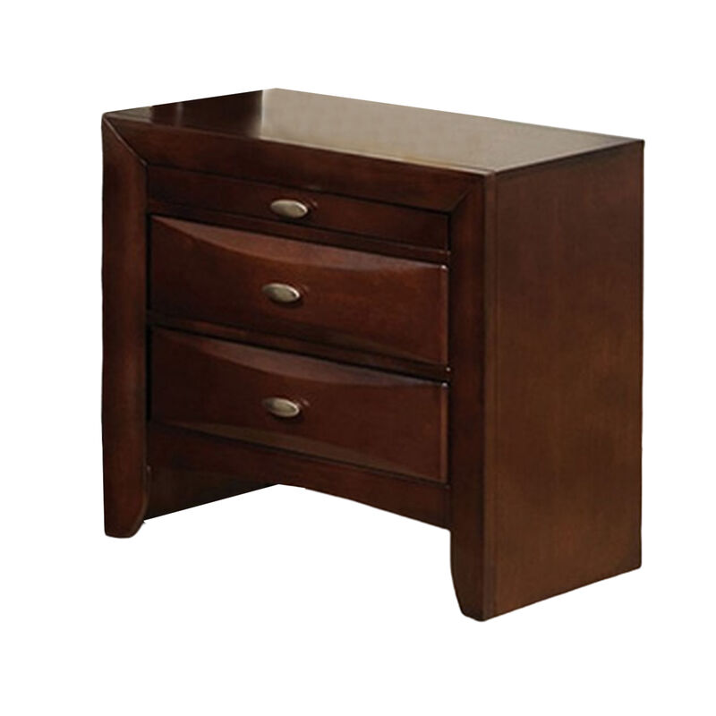 Bedroom Set, Wood &ndash; 2 Piece Set with Nightstand image number 4