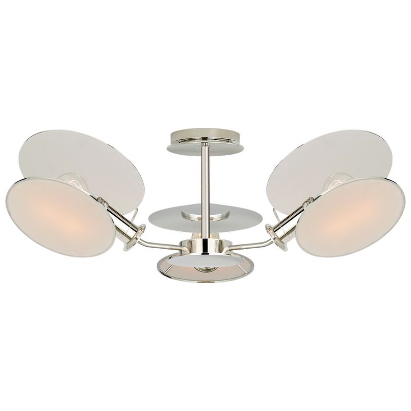 Osiris Medium Reflector Semi-Flush Mount