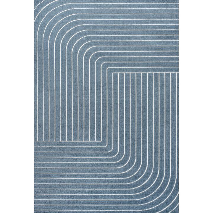 Odense Minimalist Angle Geometric Area Rug