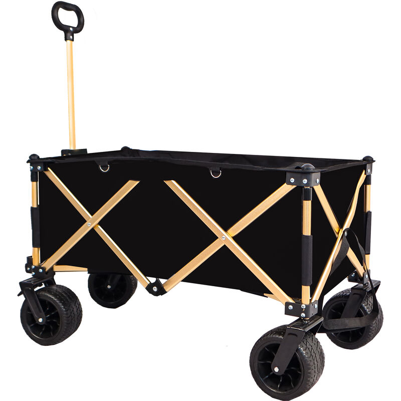 Streamdale Heavy-Duty Folding Wagon: Compact, Durable, All-Terrain