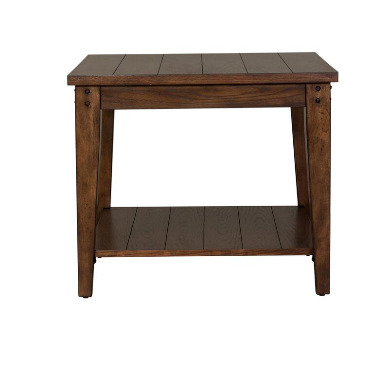 Liberty Furniture Square Lamp Table image number 4