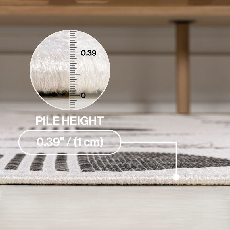 Soren Modern Geometric Indoor/Outdoor Area Rug