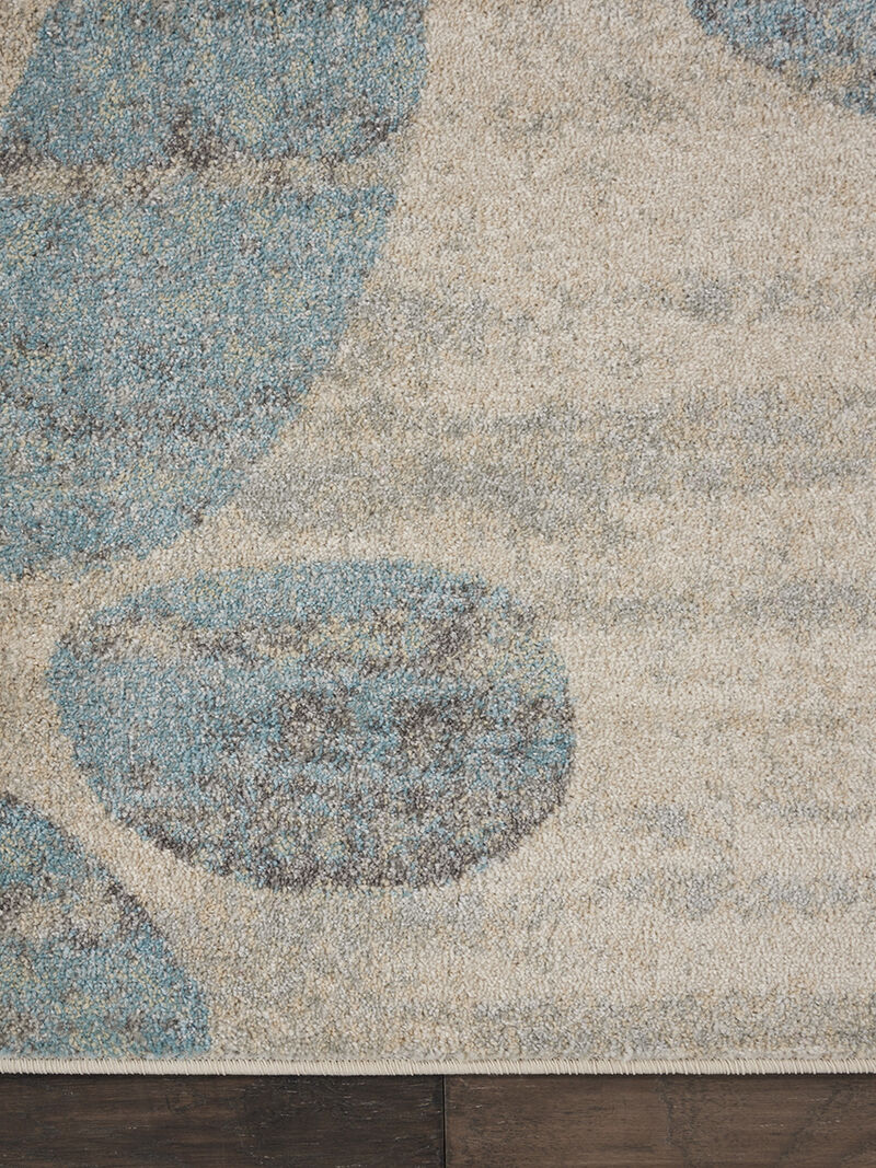 Tranquil TRA01 Ivory/Light Blue 8'10" x 11'10" Rug image number 3